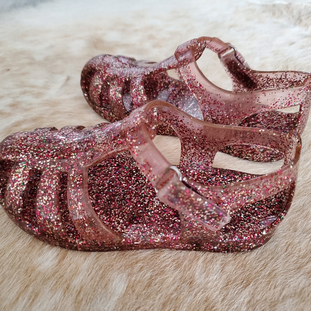 Jelly Glitter Sandals